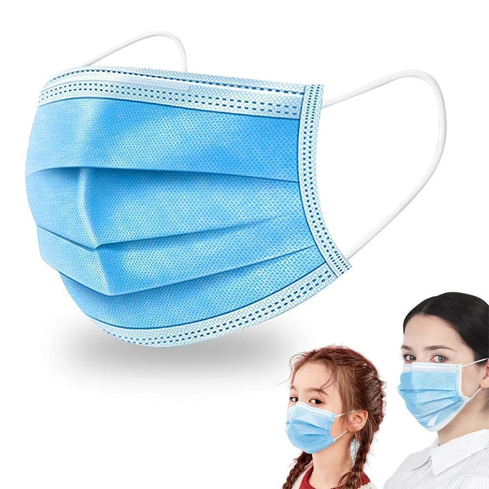100-Pack - Munskydd - Vuxen / Barn + Extra Spänne - Skydd Mask