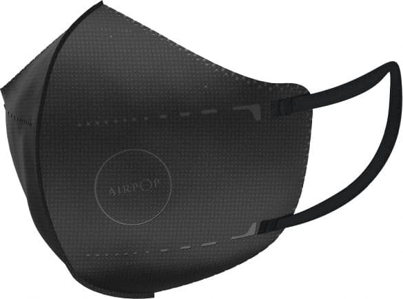 AirPop Pocket anti-forurensningsmaske 2 stk. svart