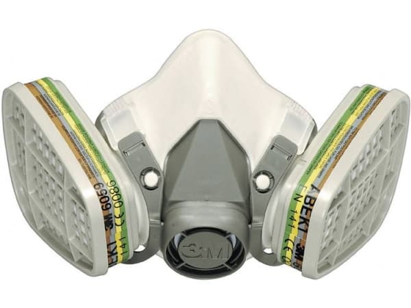 3M 6059 Filterprogram til halv- og fuldmasker i 3M serie 6000 Filterklasse/beskyttelsestrin: ABEK1 4 Paar