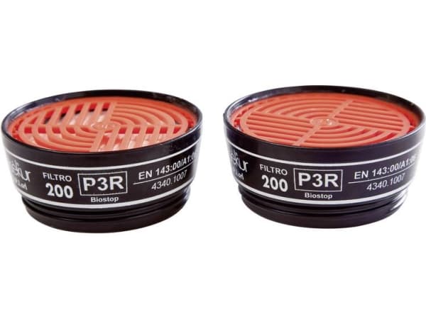 Suodatin 200 P3R D EKASTU Sekur 422 395 P3R D 8 kpl