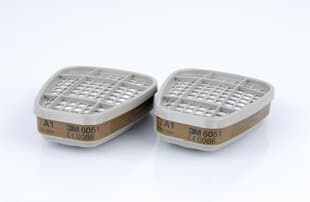 3M 6051 Kaasu- ja yhdistelmäsuodatin 4 paria