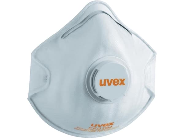 Uvex classic 2210 filtermask FFP2 med ventil - (15 st.)