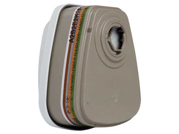 Kaasu/höyrysuodatin 3M Combifilter 6099, A2B2E2K2HgP3, pakkaus 2 x 2 kpl.