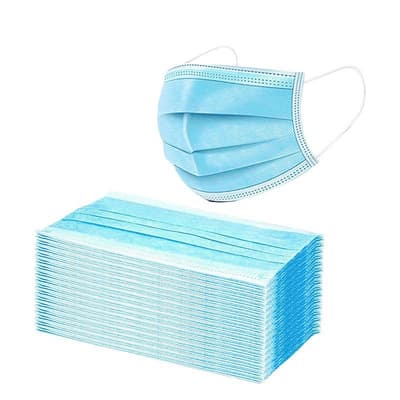 100-Pack 3 lagers Munskydd CE-märkt Blue