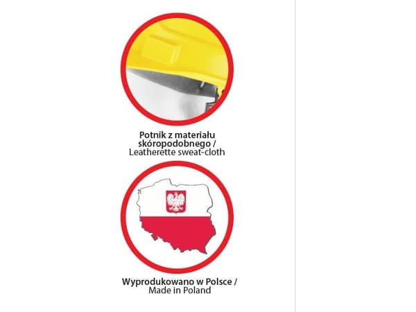 Dedra Suojakypärä, valkoinen, 4-piste leukahihna