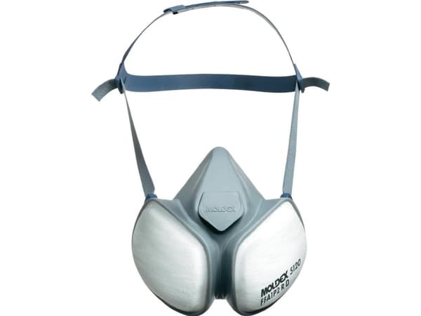 Hengityksensuojain kertakäyttöiselle puolinaamarille Moldex CompactMask FFA1P2 R D