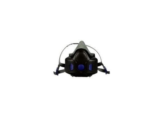 3M HF-801SD, Halvdekkende, Luftrensende respirator, Sort, Blå, 1 stykker