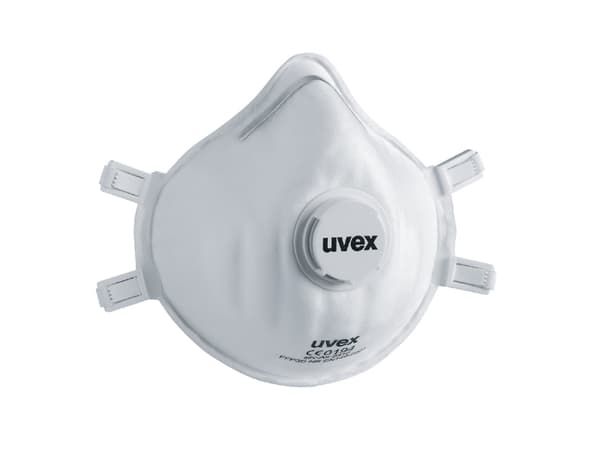 Uvex silv-Air classic 2310, Valkoinen, Yksivärinen, Unisex, Aikuinen, FFP3, 3 kpl