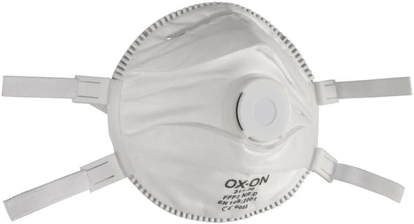 Andningsskydd OX-ON FFP3 m ventil 5/fp