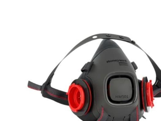 Honeywell halvmaske L - Halvmaske HSP HM500 m/udåndingsventil (ekskl. Twin filter)