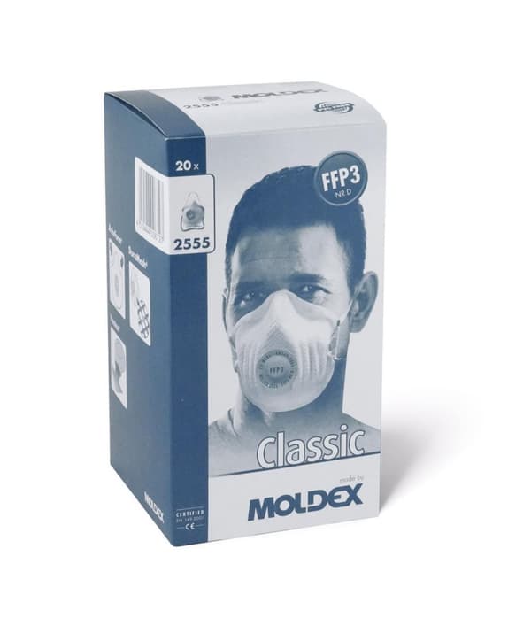 Andningsskydd MOLDEX 2555 FFP3 20/fp