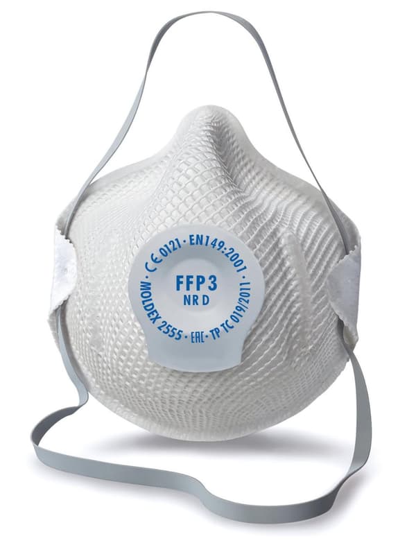Andningsskydd MOLDEX 2555 FFP3 20/fp