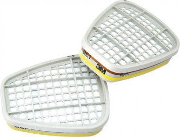 3M 6057 Gase-/Dämpfefilter ABE1 Gasfilter 2 stk EN 143 DIN 143