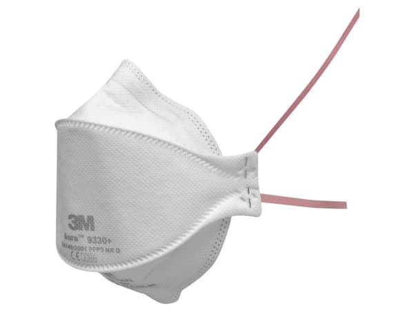 3M 9330+ finstøvmaske uten ventil FFP3 20 stk DIN EN 149:2001 + A1:2009 (9330+)