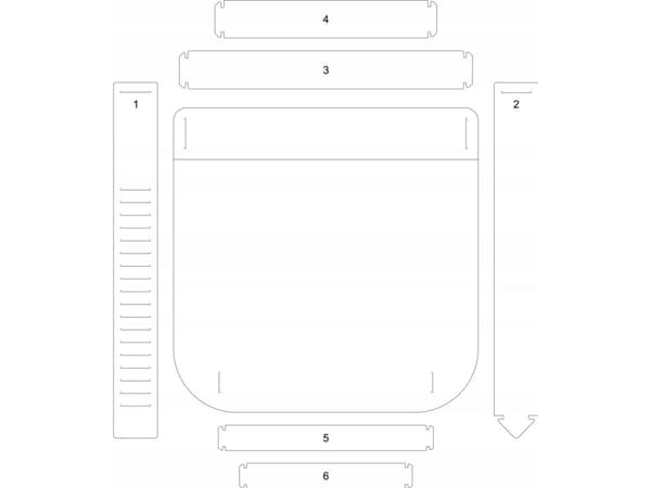3MK 3MK fleksibelt beskyttelsesvisir