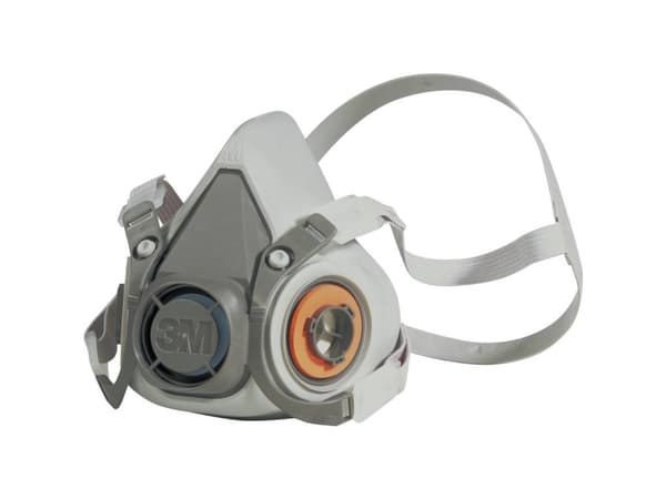 3M 6000 Series, 1 stykker, L, Voksne, Grå