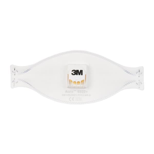 Andningsskydd 3M Aura FFP2 9322+V 10/fp