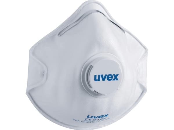uvex silv-Air classic 2110 8742111 Hieno pölynaamari venttiilillä FFP1 D 3 kpl EN 149:2001 + A1:2009 DIN 149:2001 + A1:2009