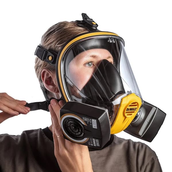 Dewalt kypärämaski sis. P3-suodattimen Koko L
