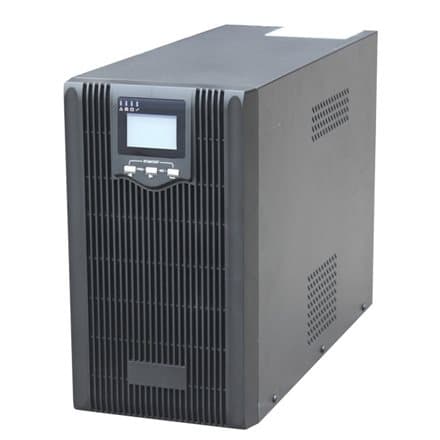 Nepārtrauktās barošanas bloks Energenie UPS With USB and LCD Display 1000 VA Black Sort