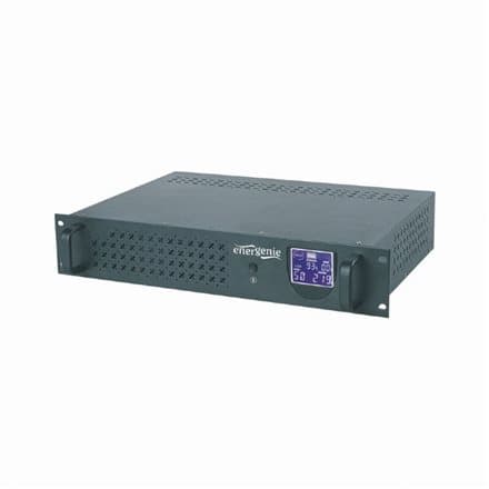 Zasilacz awaryjny UPS 2000VA Line-In 2xC13 2xSchuko USB Sort