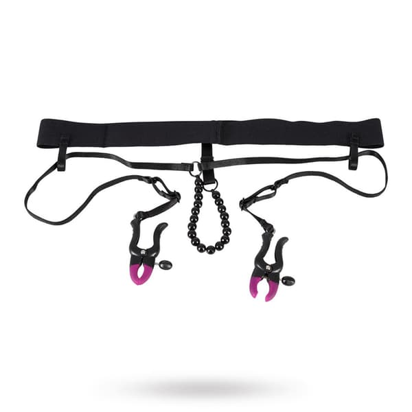Pearl String with Silicone Clamps