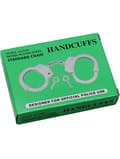 Miniatyrbild 2 av 3: Rimba: Metal Police Handcuffs, Extra Heavy