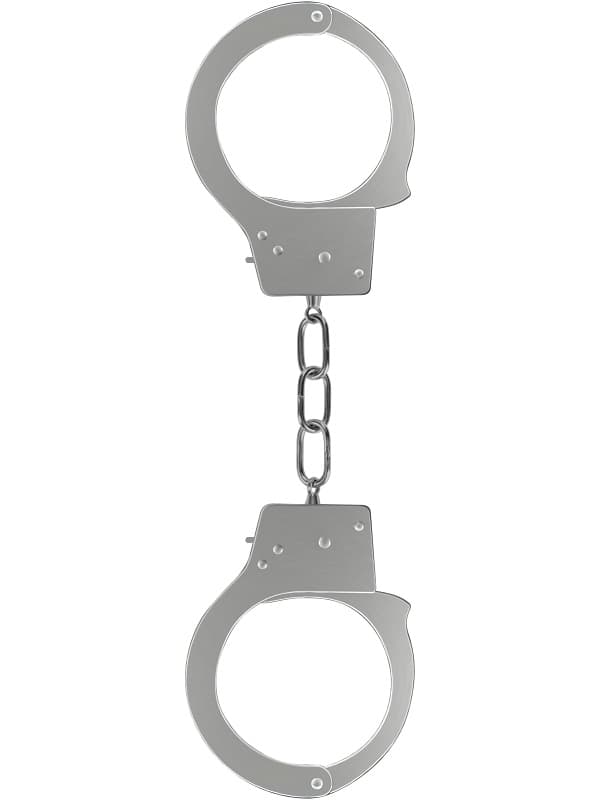 Ouch!: Beginner's Handcuffs, silver