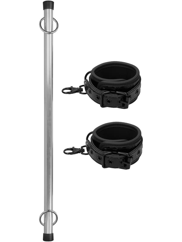 Ouch!: Luxury Spreader Bar, svart