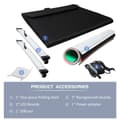 Miniatyrbillede 5 af 5: Bærbar Fotostudie Boks, PVC Baggrund, Bordplade Skydning, 65 cm kit