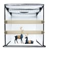 Miniatyrbillede 1 af 5: Bærbar Fotostudie Boks, PVC Baggrund, Bordplade Skydning, 65 cm kit