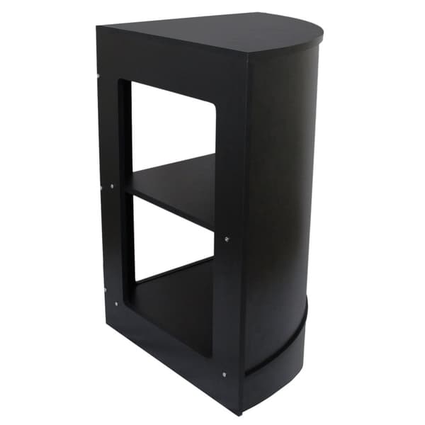Gemini Modulære Diske til Butikker - Sort | Cash Desk Reception Desk Butiksdisk Hjørnedisk C1200 CM60