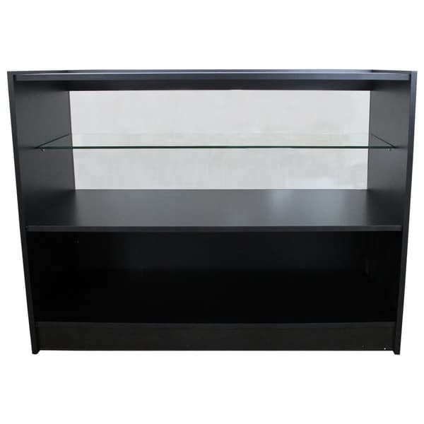 Gemini Modulære Diske til Butikker - Sort | Cash Desk Reception Desk Butiksdisk Hjørnedisk C1200 CM60