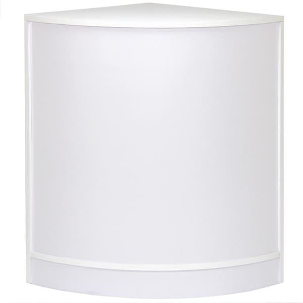 Taurus Modular Disks til Butikker - Hvid | Kassedisk Reception Skrivebord Butikskrank Hjørnetæller B1200 C1200 CM60