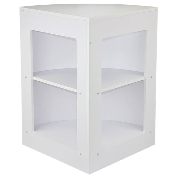 Taurus Modular Disks til Butikker - Hvid | Kassedisk Reception Skrivebord Butikskrank Hjørnetæller B1200 C1200 CM60