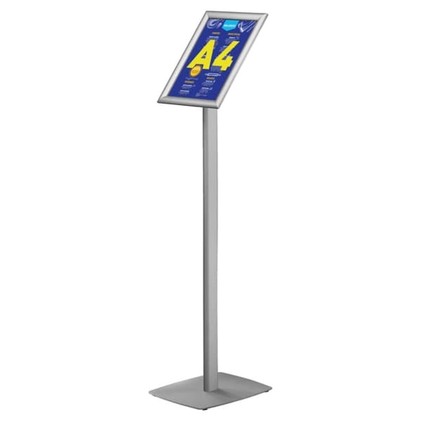 Europel Plakatstativ med A4-plakatramme 25 mm aluminium