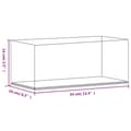 Miniatyrbild 5 av 6: vidaXL Akryllåda transparent 34x16x14 cm