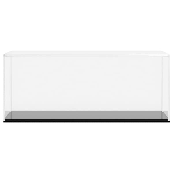 vidaXL Akryllåda transparent 34x16x14 cm