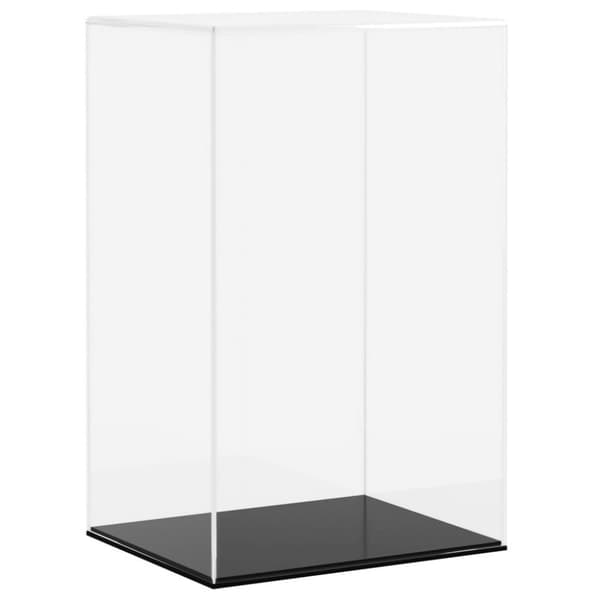 vidaXL Visningsboks gjennomsiktig 22x18x35 cm akryl