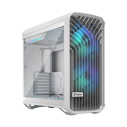 Obudowa Torrent White RGB TG Clear Tint