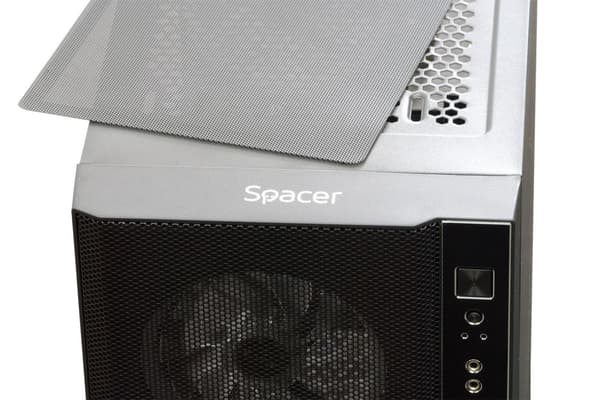 CARCASA SPACER - gaming, Middle Tower, ATX, "RAINBOW", fara sursa, sticla securizata, 4 x fan, USB 2.0 x 2, USB 3.0 x 1, HD-Audio, mesh, fan controlle