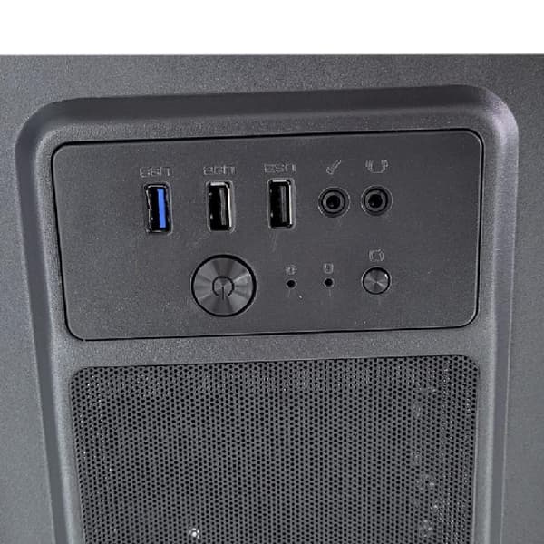 CARCASA SPACER - office, Middle Tower, ATX, fara sursa, 1 x fan, USB 2.0 x 2, USB 3.0 x 1, PSU shroud, black "SPCS-OC-TOP" (timbru verde 0.08 lei)