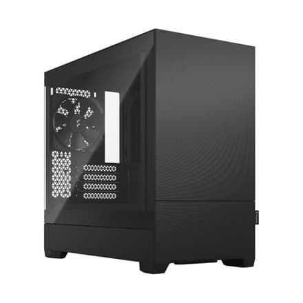 Fractal Design | Pop Mini Silent | Side window | Black TG Clear Tint | mATX, Mini ITX | Power supply included No | ATX Sort