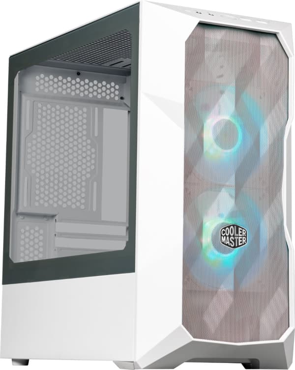 Cooler Master TD300 MESH | White | Mini Tower | Power supply included No | ATX