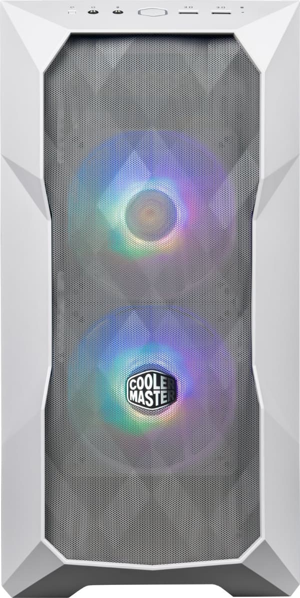 Cooler Master TD300 MESH | White | Mini Tower | Power supply included No | ATX