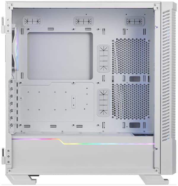 Case|MSI|MPG VELOX 100R WHITE|MidiTower|Case product features Transparent panel|Not included|Colour White|MPGVELOX100RWHITE