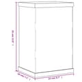 Miniatyrbillede 6 af 6: montre 22x18x35 cm akryl transparent
