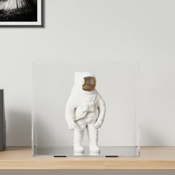 The Living Store Akryllåda transparent 40x36x35 cm -  Skyltskåp för butik