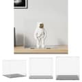 Miniatyrbild 1 av 7: The Living Store Akryllåda transparent 40x36x35 cm -  Skyltskåp för butik