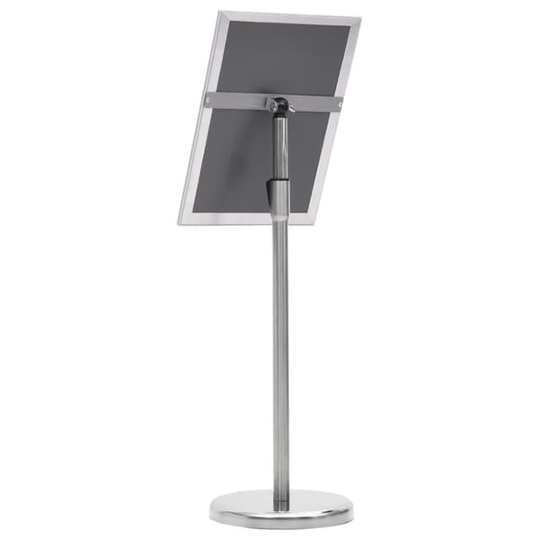 Skyltskåp för butik - Living Skyltställ A4 silver aluminiumlegering